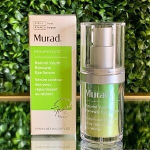 $92 Murad Resurgence Retinol Youth Renewal Eye Serum NIB fine lines & wrinkles